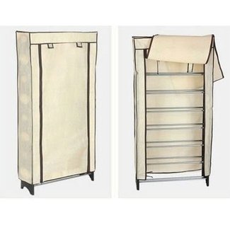 10-Tier Stackable Shoe Rack with Cover | Buy 30 -