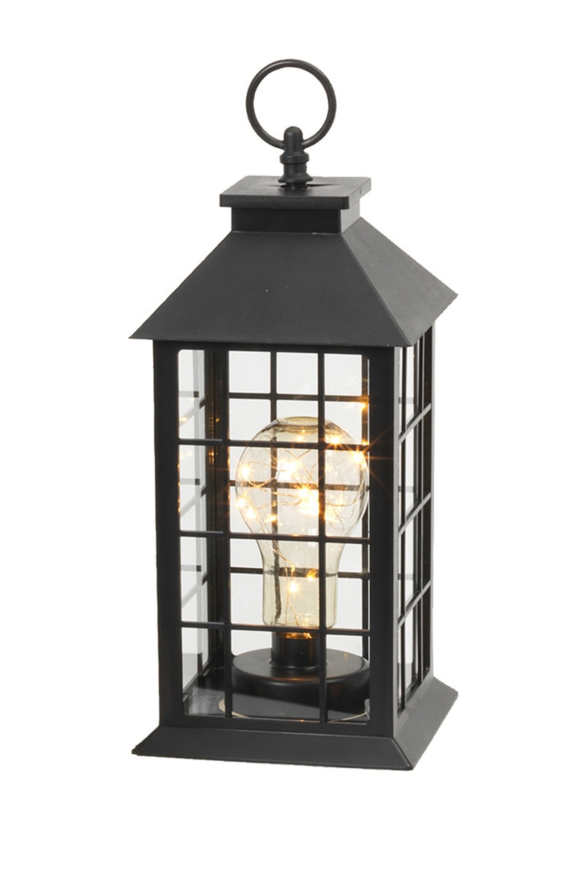2 Vertical Weave LED Battery Operated Outdoor Lanterns - Threshold™
