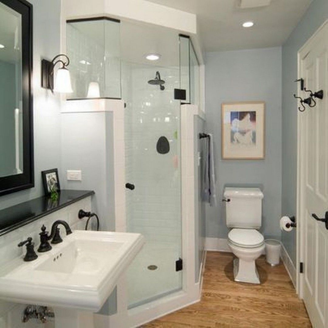 Master bathroom with shower only