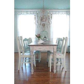 26 Ways To Create A Shabby Chic Dining Room Or