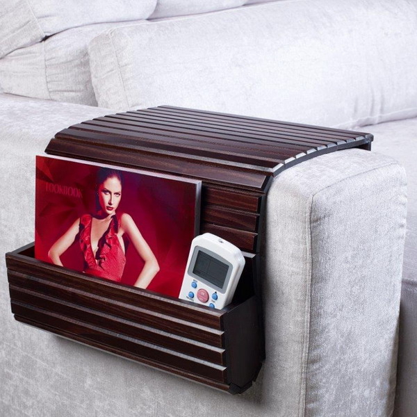 Столики на подлокотник дивана или кресла: как сделать ...