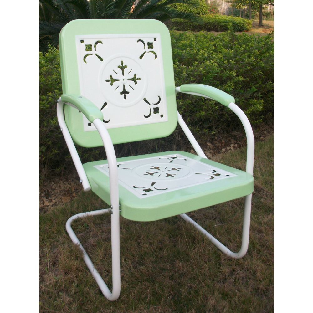 Vintage Metal Lawn Chairs Visualhunt, White Metal Vintage Outdoor Chairs
