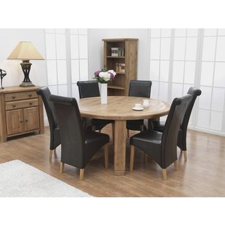 Round Dining Table For 6 Visual Hunt