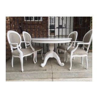 French Country Dining Table Visualhunt, French Country Round Dining Chairs