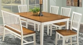 Portside Outdoor 58 5 Dining Table 47 Bench Set