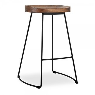 Wooden Tractor Seat Bar Stools - VisualHunt