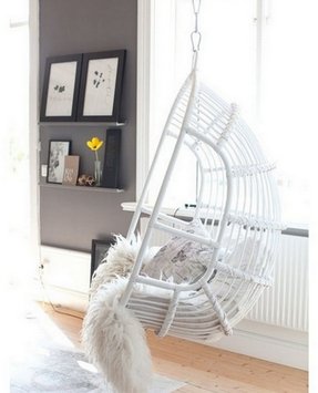 Wooden Hanging Chair For Bedroom  - Utilise It With A Hanging Chair.