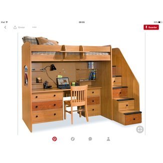 50 Full Size Loft Bed With Stairs You Ll Love In 2020 Visual Hunt