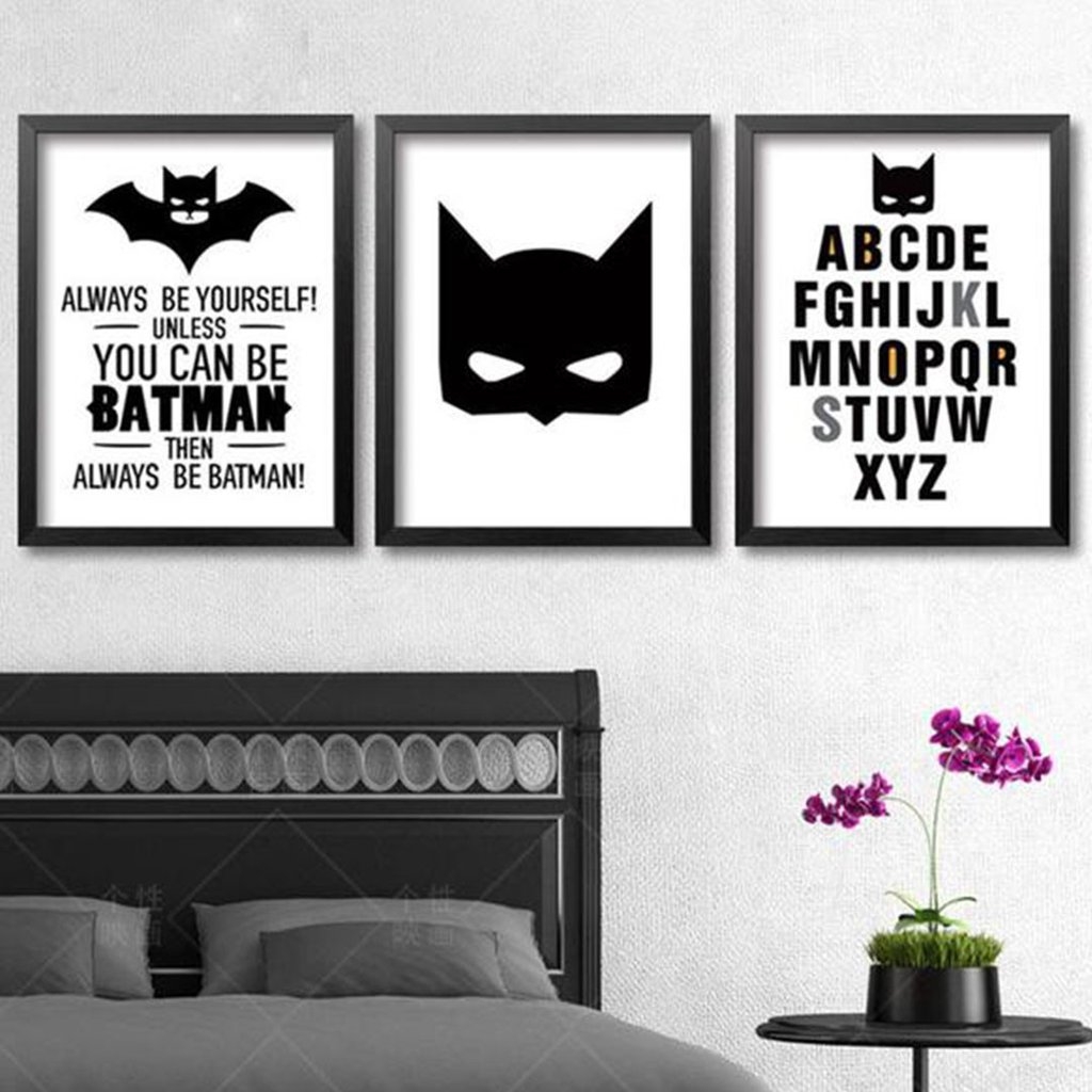 Lampshades Ideal To Match Batman Wallpaper Batman Duvets & Batman Quilt Covers. 