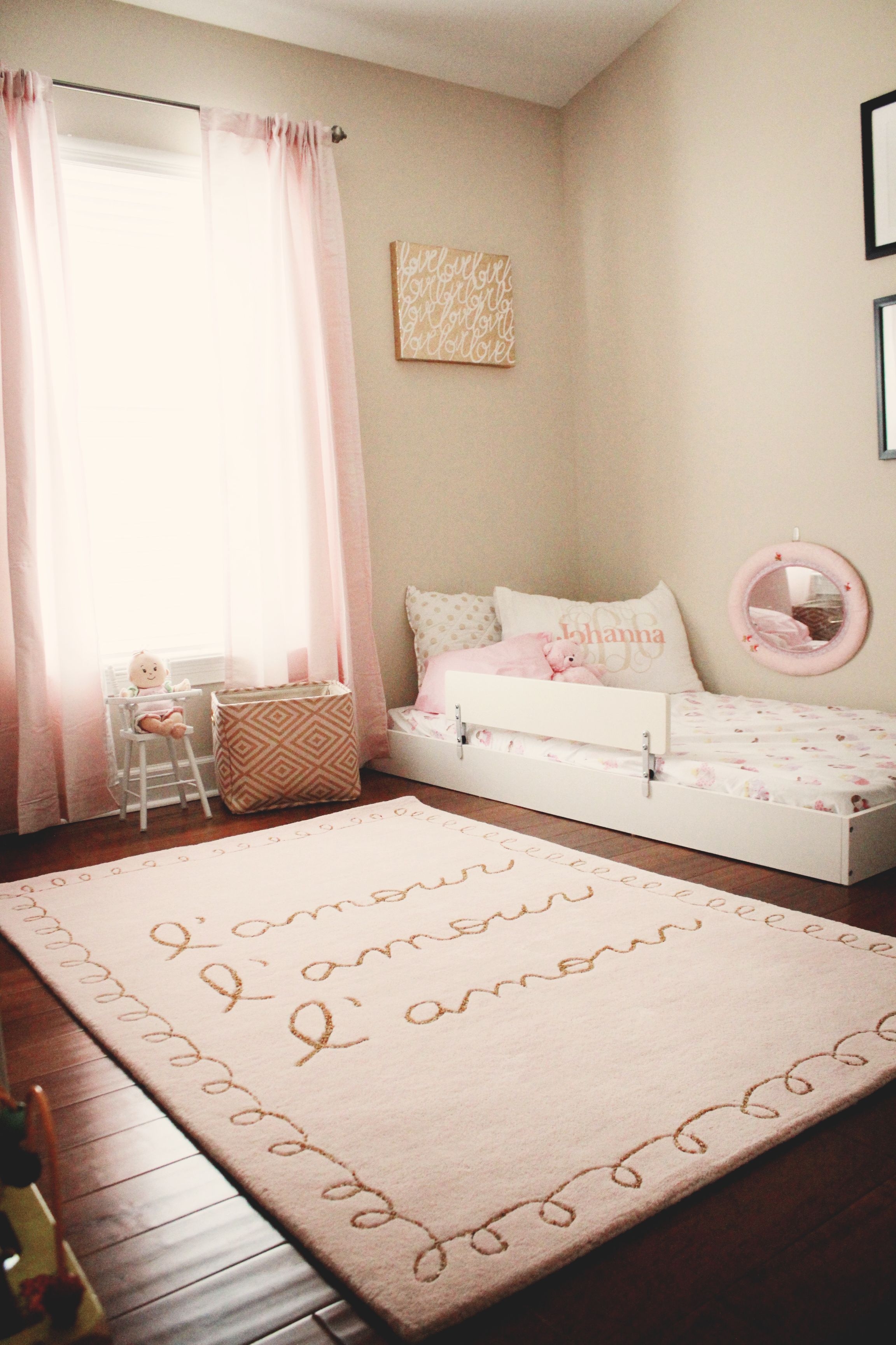 toddlers bed for girls