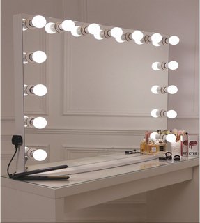 Dressing Table With Lights, Vanity Desk With Mirror And Lights Bluetooth
