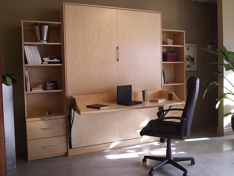 Bloombety : Murphy Beds With Desk And Bookcase Murphy Beds