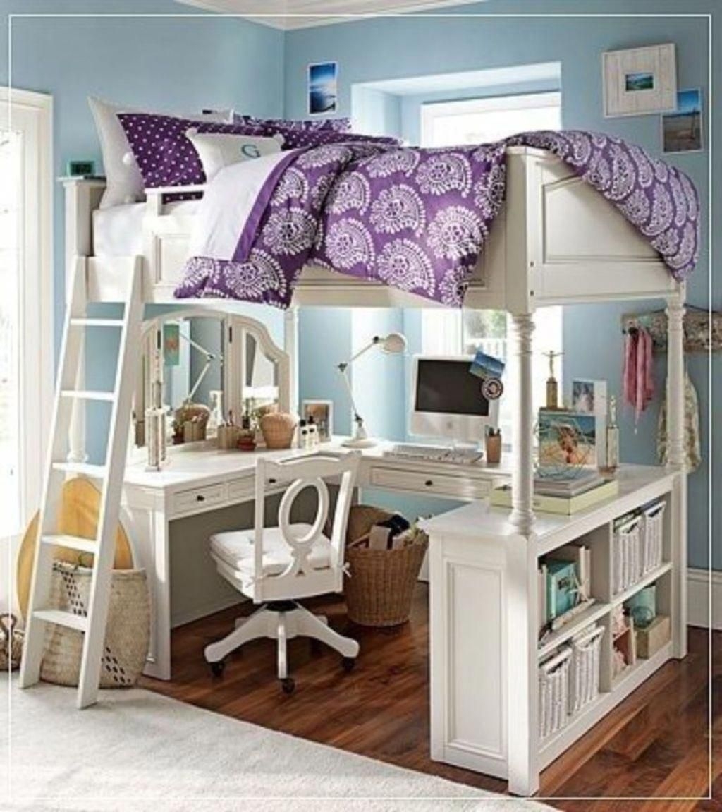 bunk beds with stairs for girls