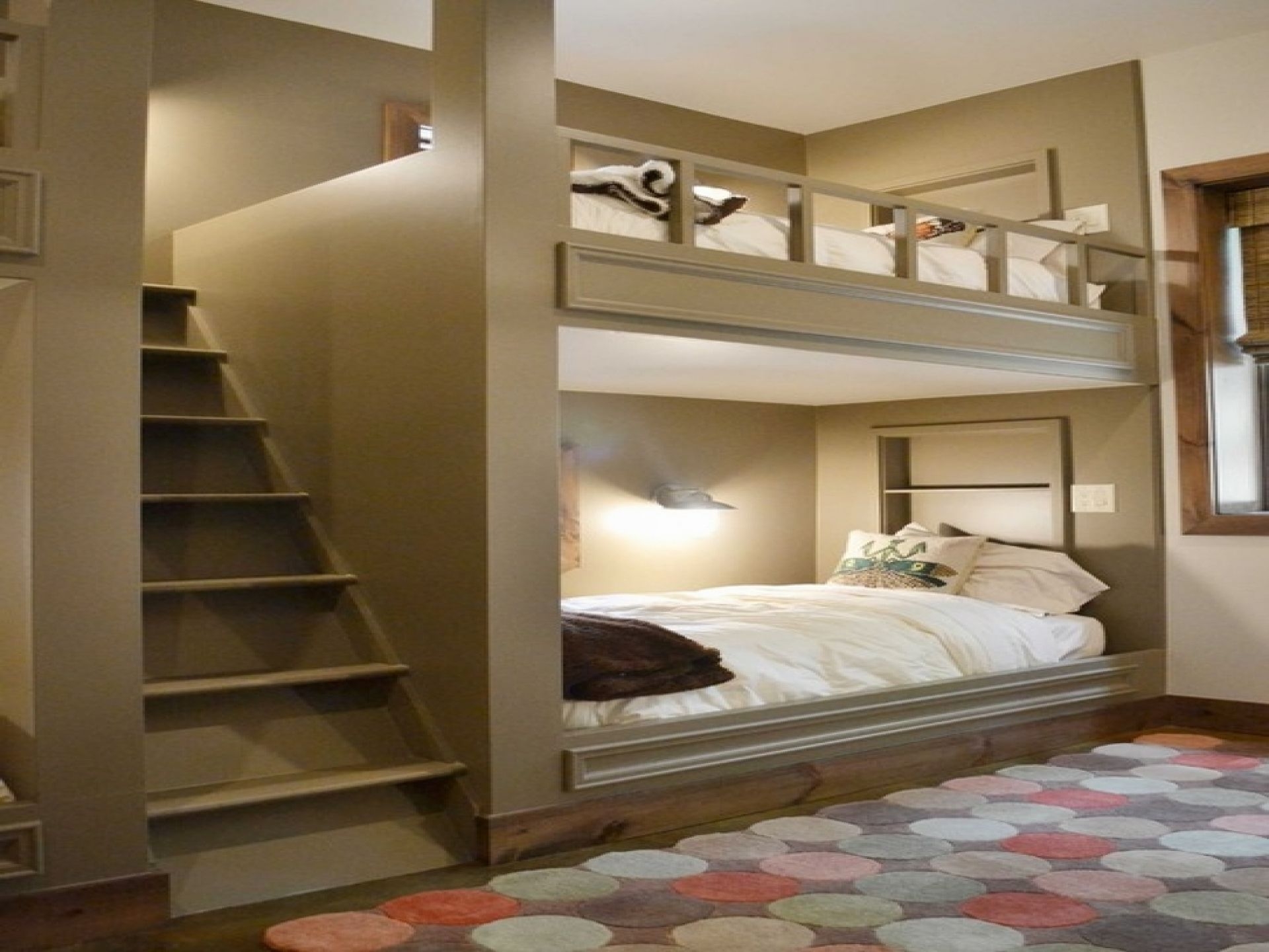 Full Size Loft Bed With Stairs You Ll, Queen Size Loft Bed With Steps