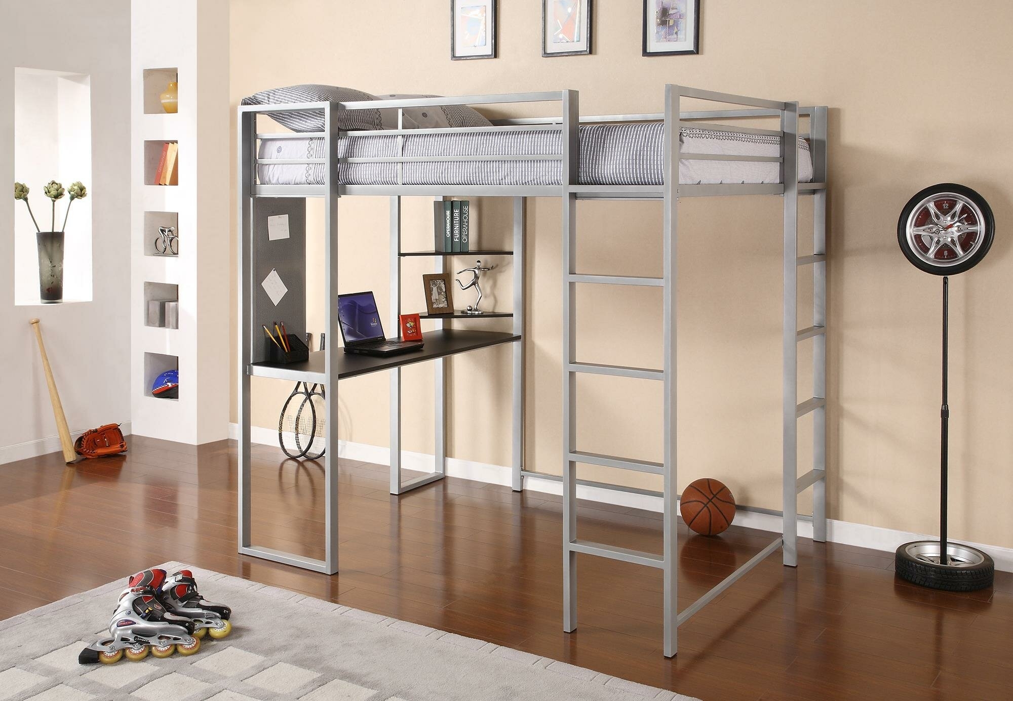 50 Full Size Loft Bed With Desk You Ll Love In 2020 Visual Hunt