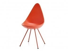 Buy the Fritz Hansen Drop Chair Plastic at