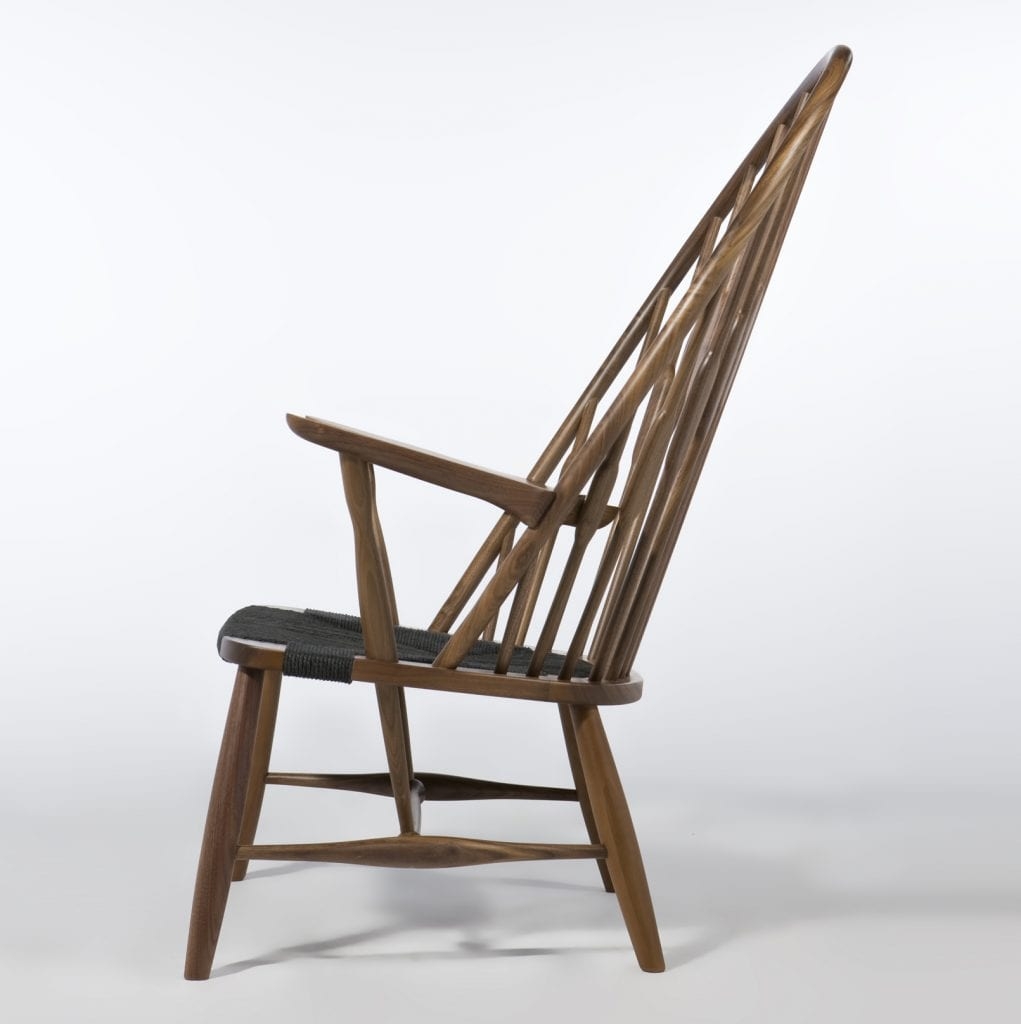 Buy the Hans Wegner Peacock Chair by All World Furniture