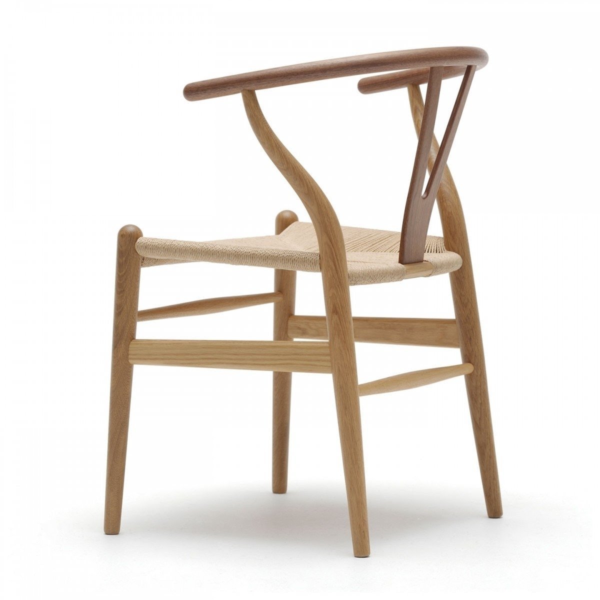CH24 Mixed Wood Wishbone Chair
