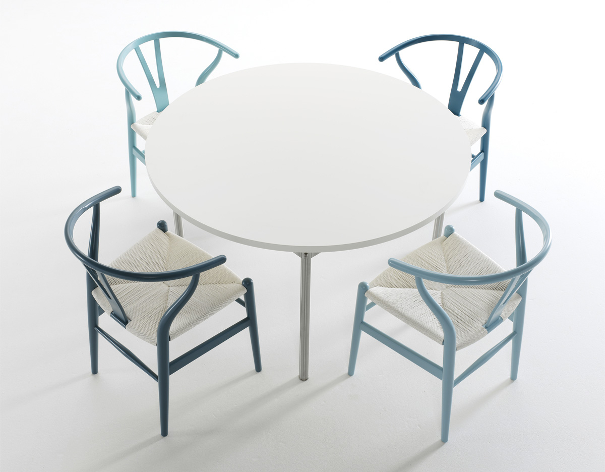 CH24 Wishbone Chair - Blue Series | Hans J. Wegner