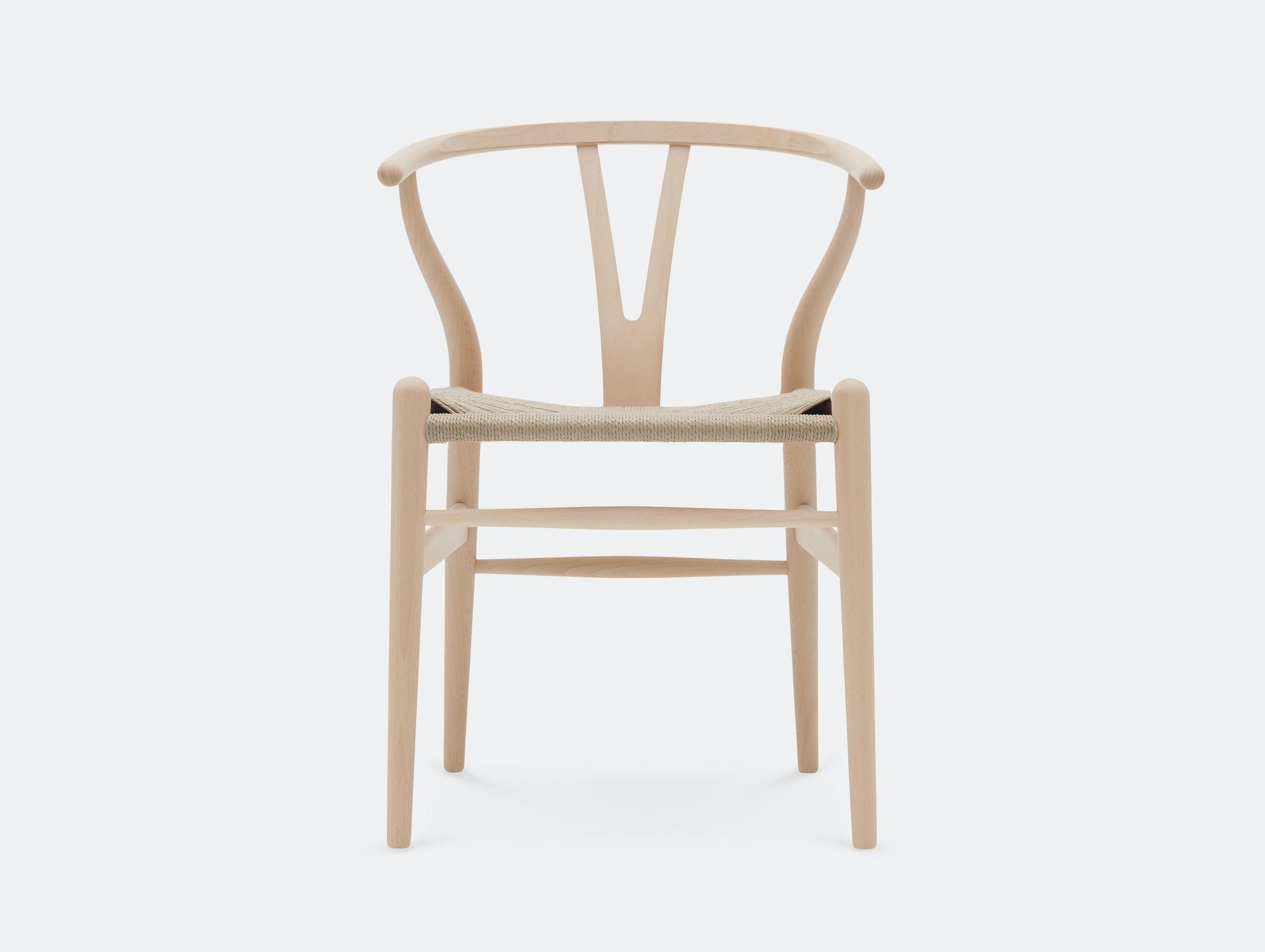 Chaise CH24 "Wishbone chair" - Bois naturel - Hans Wegner