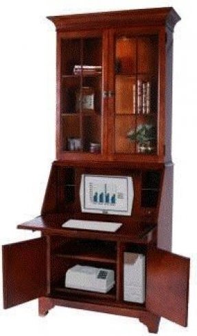 Secretary Desk With Hutch Visual Hunt