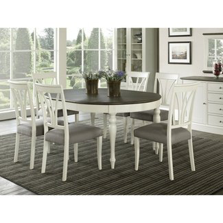 Coastlink Vegas Extension Round to Oval Dining Table Set