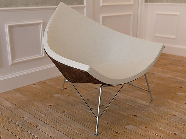 Coconut Chair free 3D Model MAX -