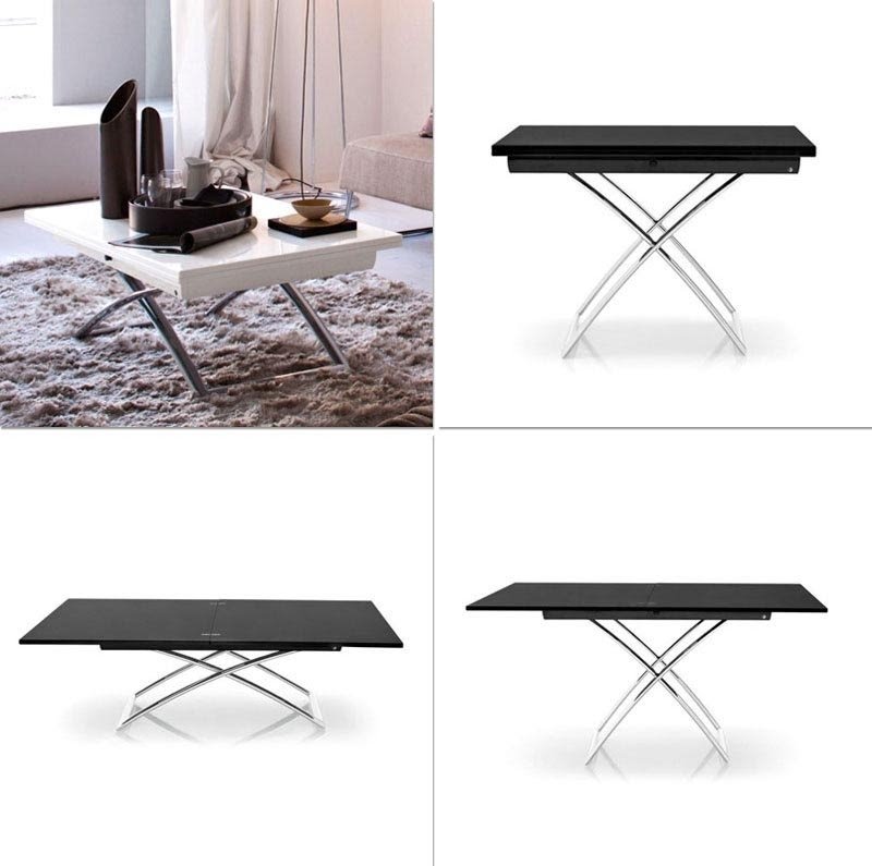50 Amazing Convertible Coffee Table To, Coffee Table That Converts To Dining With Bench