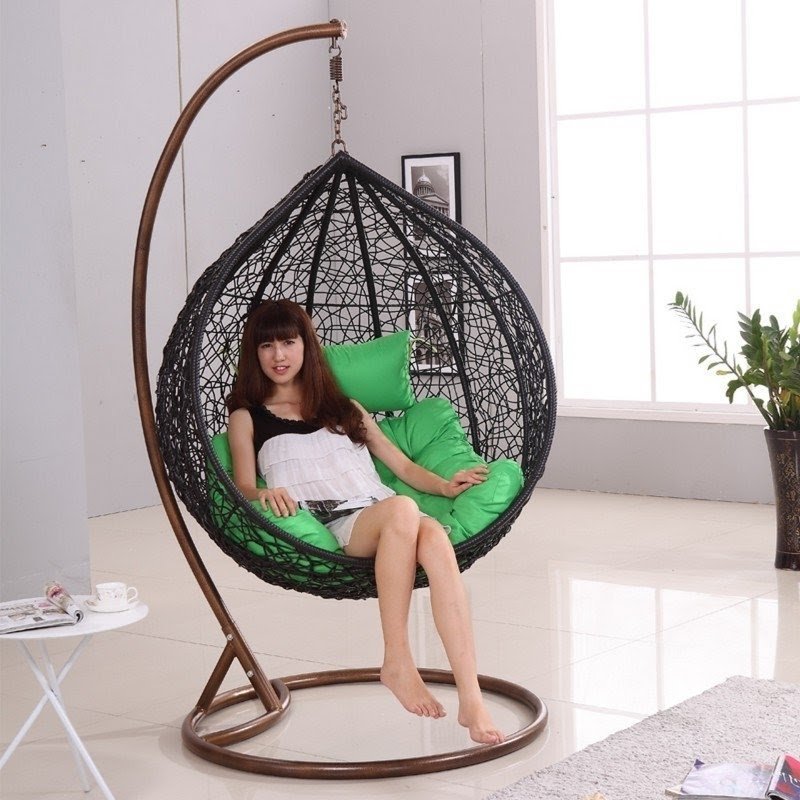 Hanging Chair For Bedroom Visualhunt, Small Swinging Chair For Bedroom