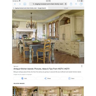 Contemporary French Country Sandstone Kitchen With ...