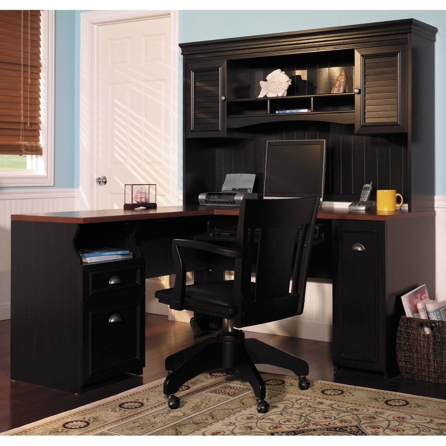 50 Corner Desk With Hutch You Ll Love In 2020 Visual Hunt