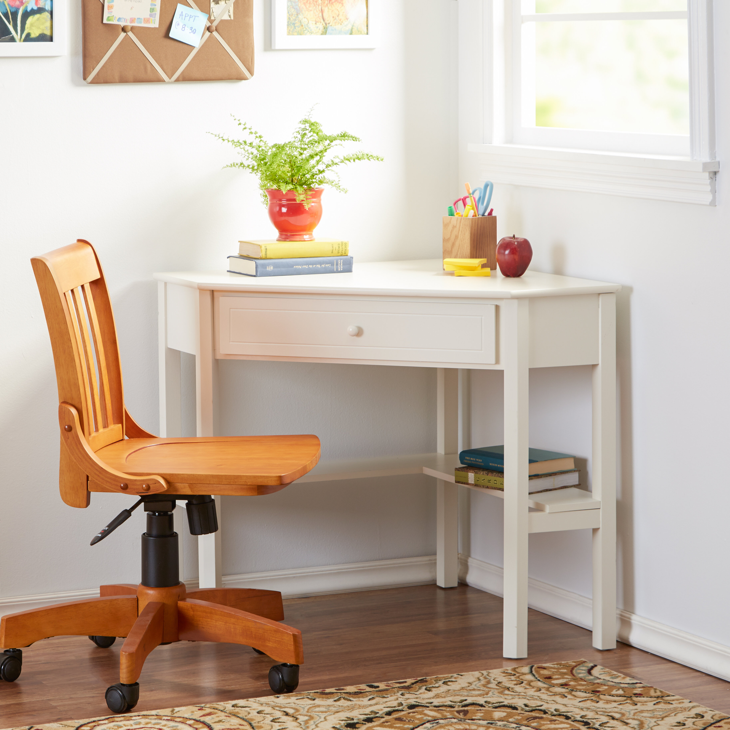 girls corner desk