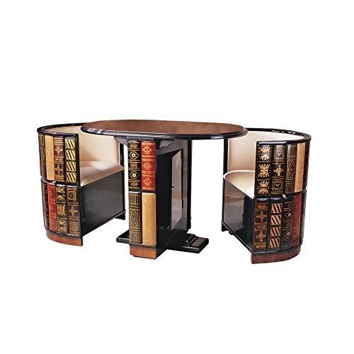 Design Toscano Nettlestone Library Ensemble