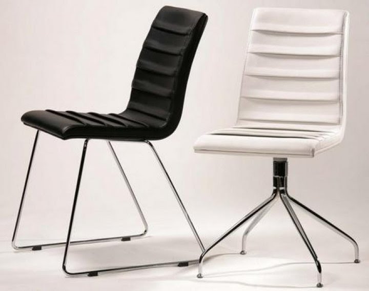 Minimalist Office Chair No Wheels Flash, Modern Desk Chairs No Wheels