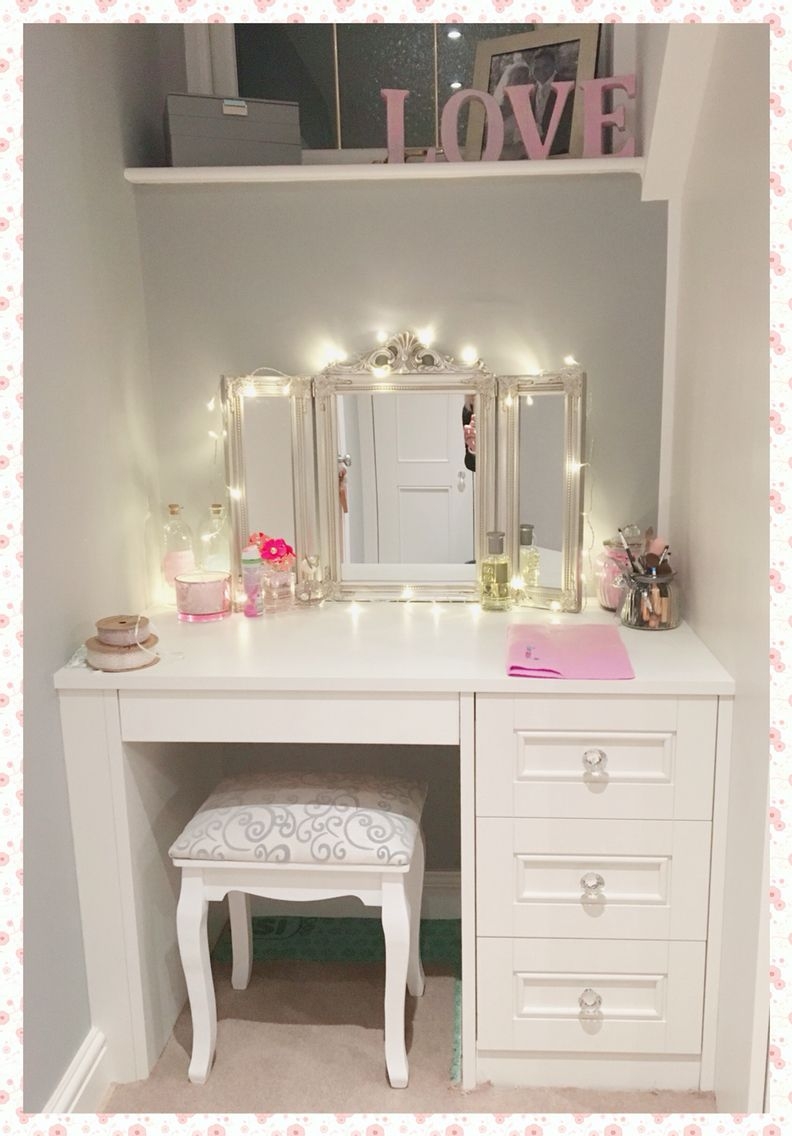 Dressing Table Mirror With Lights You, White Wooden Dressing Table Mirror With Lights