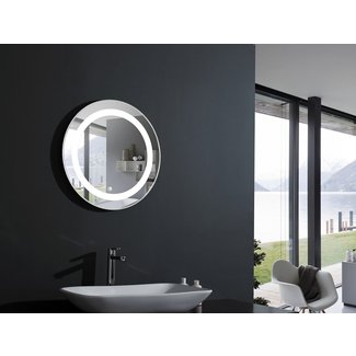 Elita Round Lighted Vanity Mirror LED Bathroom Mirror