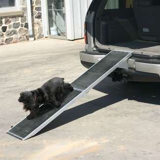 Folding Aluminum Dog Ramp for Trucks and SUVs | Discount