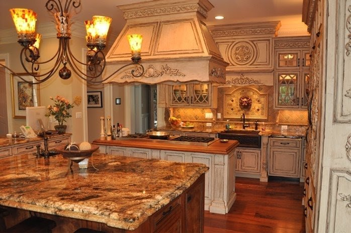 French Country Kitchen Cabinets