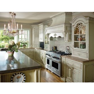 Built In Country Kitchen Cabinets La Puerta Originals