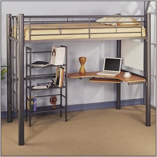 Full Size Loft Bed With Desk You Ll Love In 21 Visualhunt