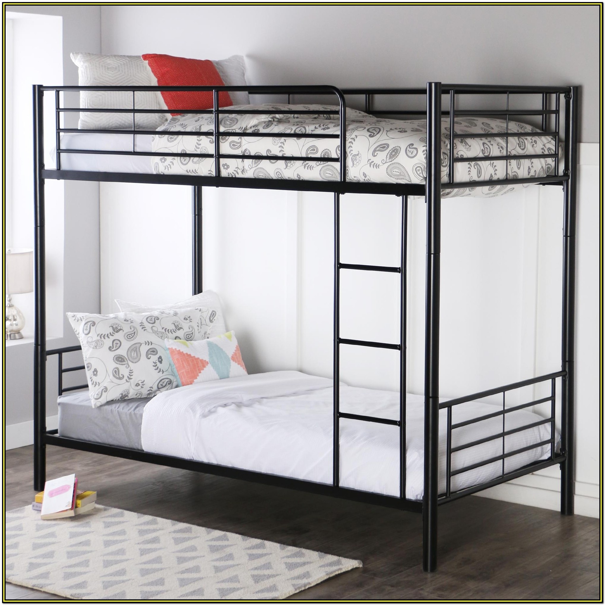 Full Size Loft Bed With Stairs. Image Of Full Size
