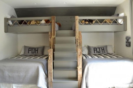 Full Size Loft Bed With Stairs