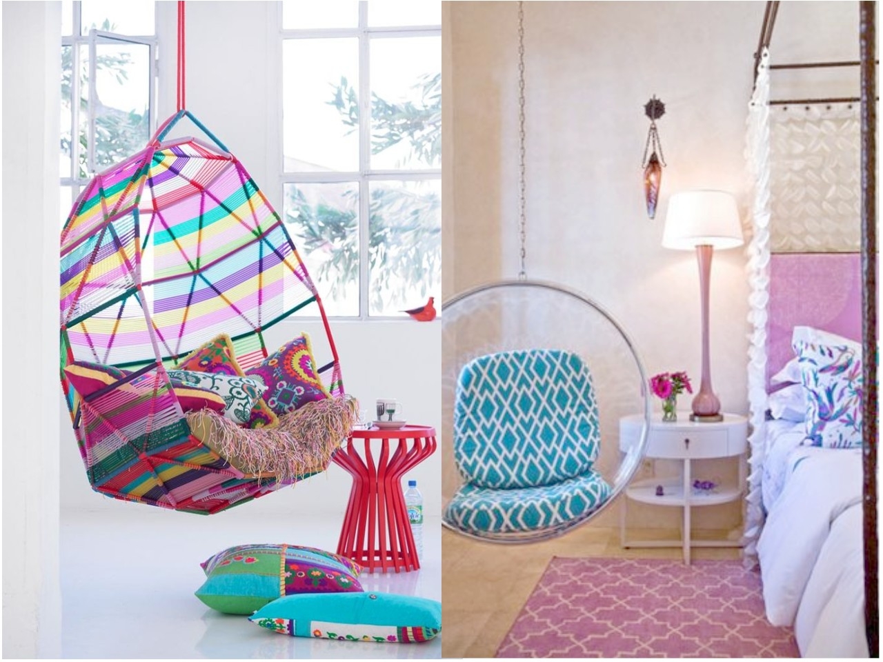 hanging chair for girls bedroom