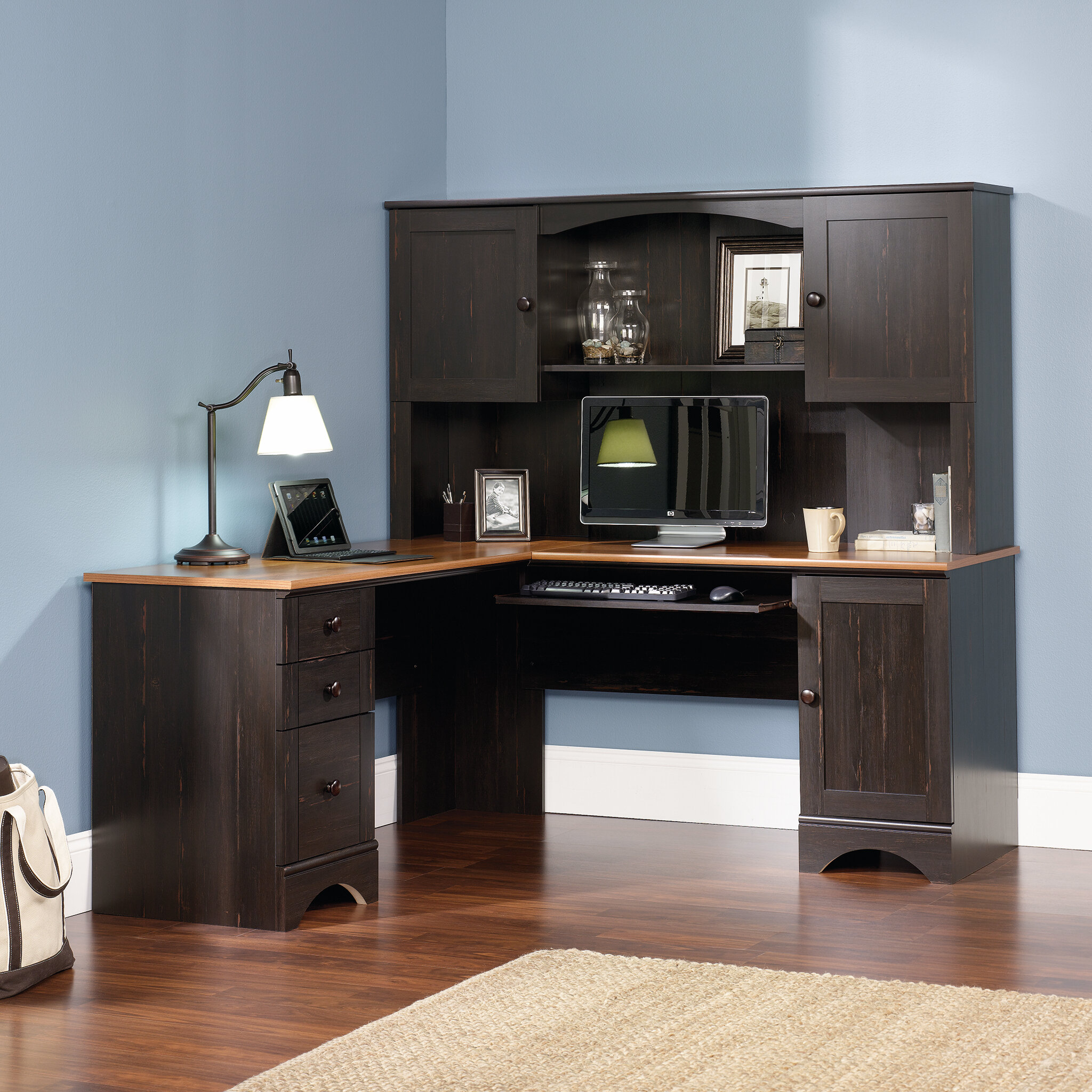 Harbor View | Corner Computer Desk | 403794 | Sauder