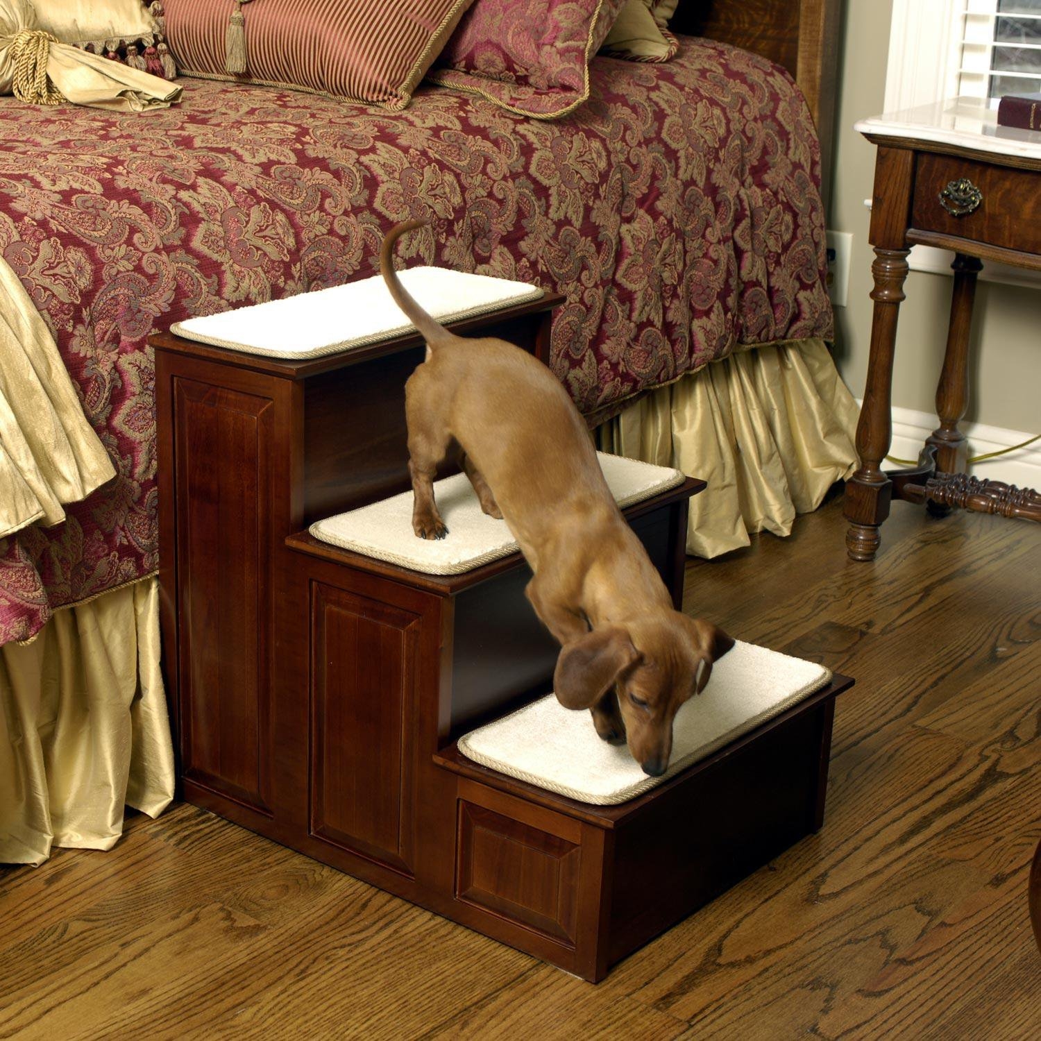 wooden pet steps for dogs