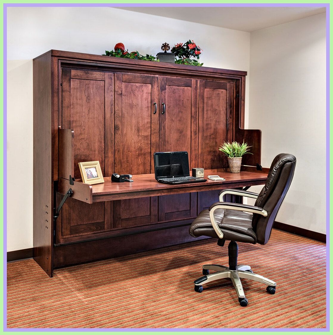 Murphy Bed With Desk Visualhunt, King Murphy Bed With Desk