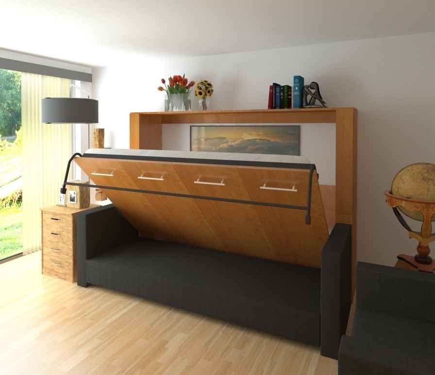 Murphy Bed With Desk You Ll Love In 2021 Visualhunt - Modern Wall Bed With Desk