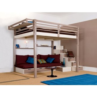 50 Full Size Loft Bed With Stairs You Ll Love In 2020 Visual Hunt