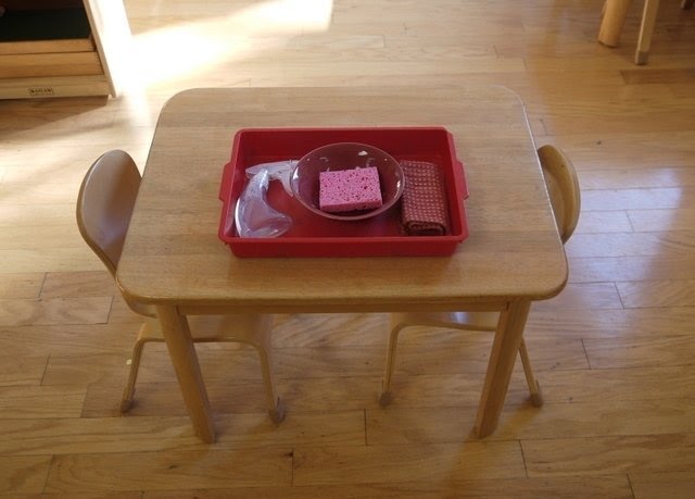 Image Gallery Montessori Table