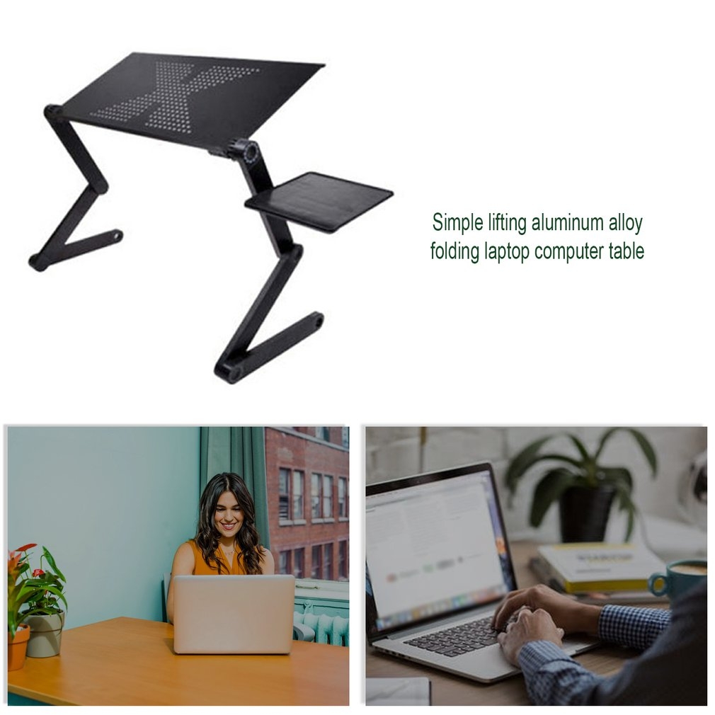 Laptop Table Stand Tray For Sofa Bed Black · Dpthings